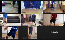 サッカーオンライントレーニング・野球オンライントレーニング